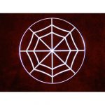 Sprossenmodell in Form eines Spinnennetzes