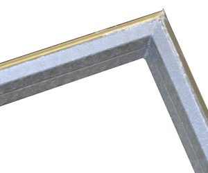 Geschweißte Ecke bei Low Psi (Swisspacer) Profilen